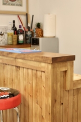 Solid Wood Home Bar