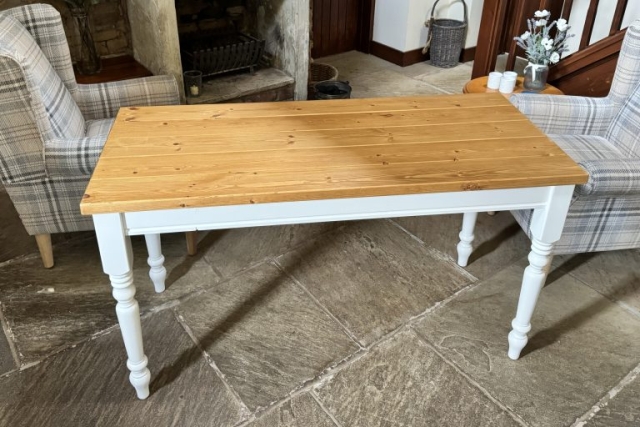 Pine Farmhouse Dining Table