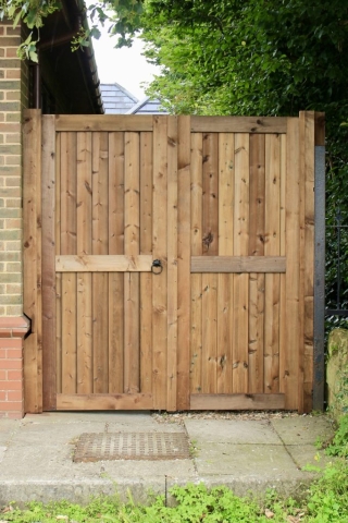 Treated Timber Gates