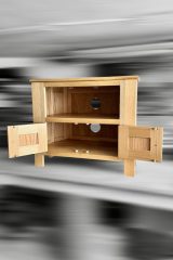 Solid Oak TV Cabinet