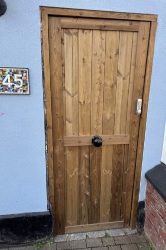 Alleyway Door